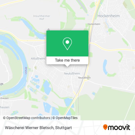 Карта Wäscherei Werner Bletsch