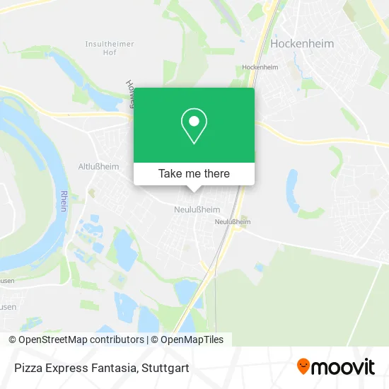 Карта Pizza Express Fantasia