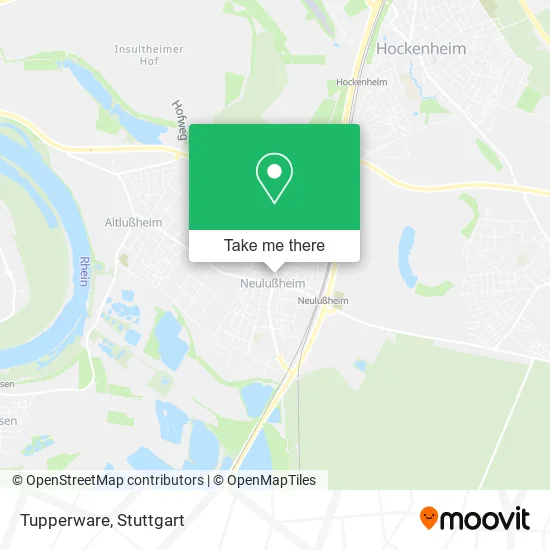Tupperware map