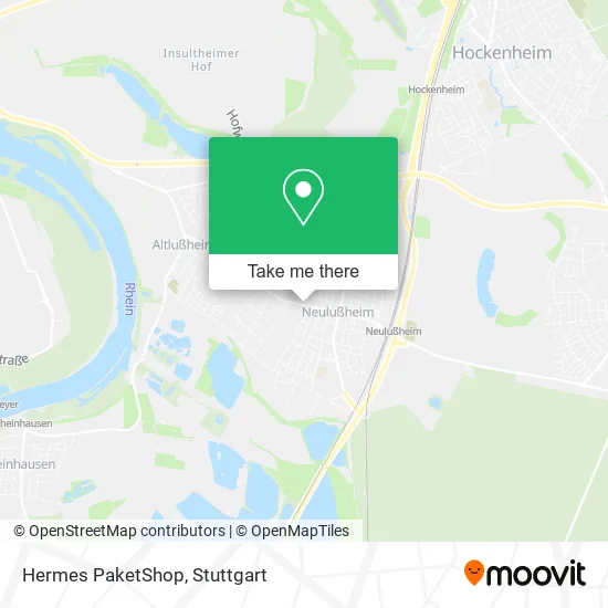 Карта Hermes PaketShop