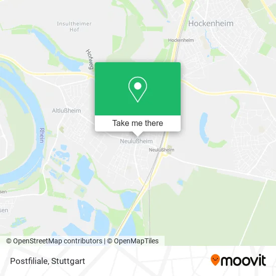 Карта Postfiliale