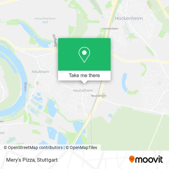 Карта Mery's Pizza