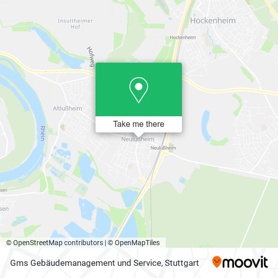 Gms Gebäudemanagement und Service map