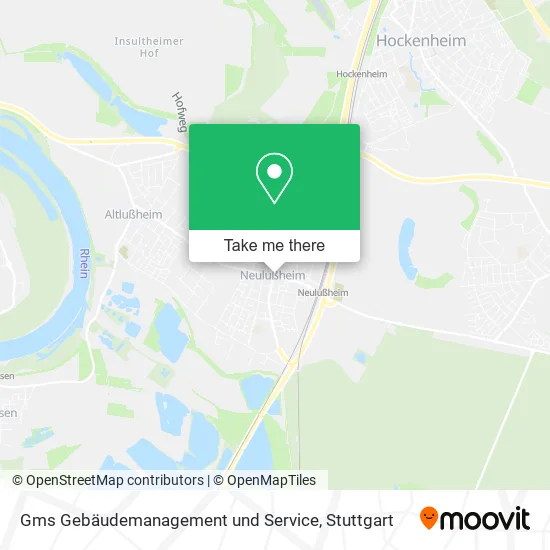 Карта Gms Gebäudemanagement und Service
