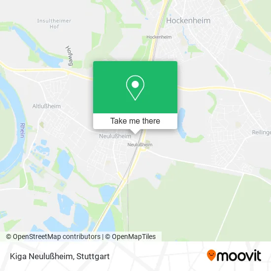 Карта Kiga Neulußheim