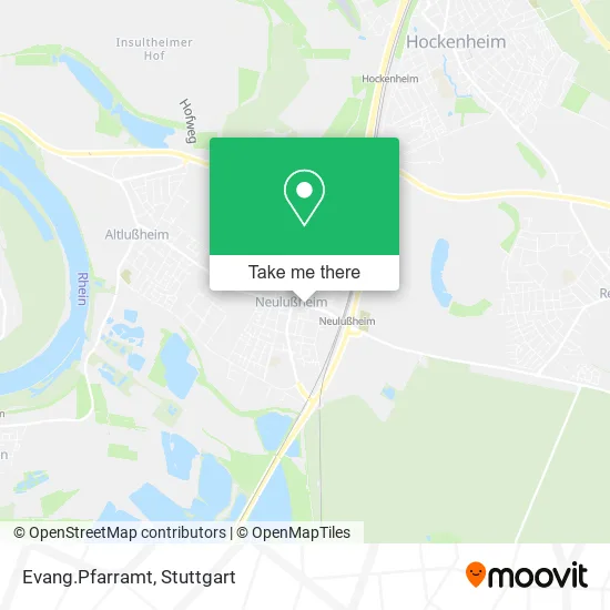 Карта Evang.Pfarramt