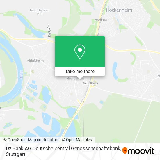 Карта Dz Bank AG Deutsche Zentral Genossenschaftsbank
