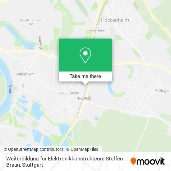 Карта Weiterbildung für Elektronikkonstrukteure Steffen Braun
