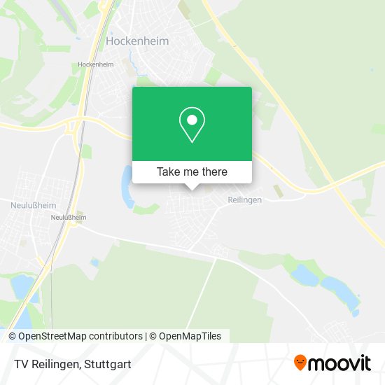 TV Reilingen map