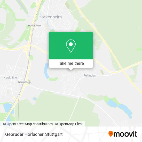 Карта Gebrüder Horlacher