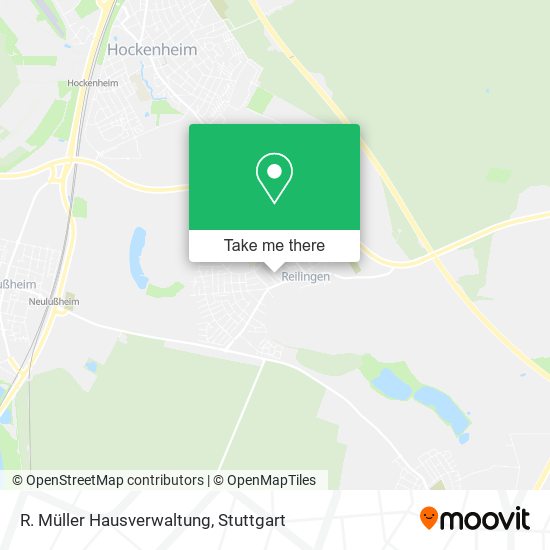 R. Müller Hausverwaltung map