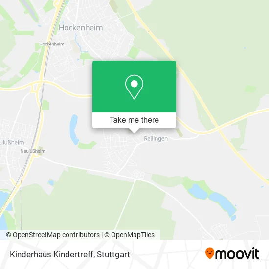 Карта Kinderhaus Kindertreff