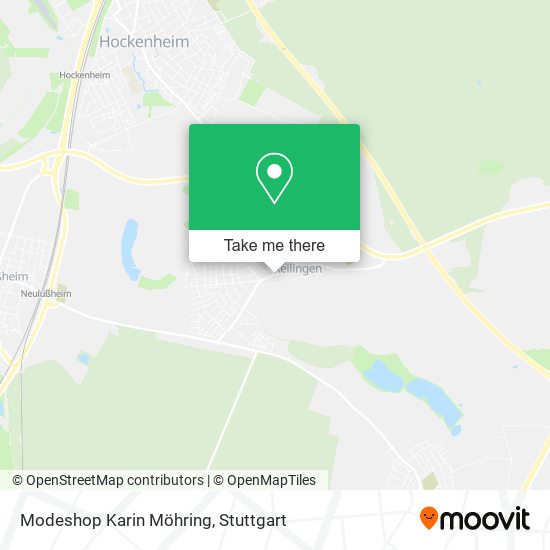 Карта Modeshop Karin Möhring