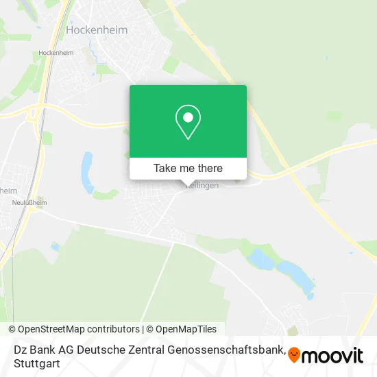 Карта Dz Bank AG Deutsche Zentral Genossenschaftsbank