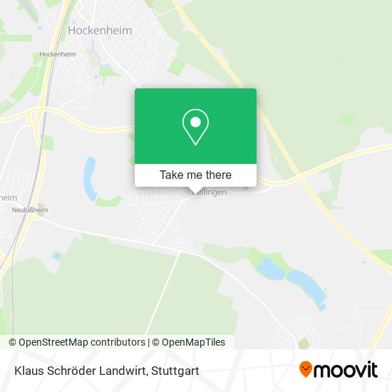 Klaus Schröder Landwirt map