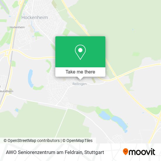 Карта AWO Seniorenzentrum am Feldrain