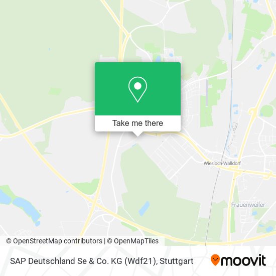 SAP Deutschland Se & Co. KG (Wdf21) map