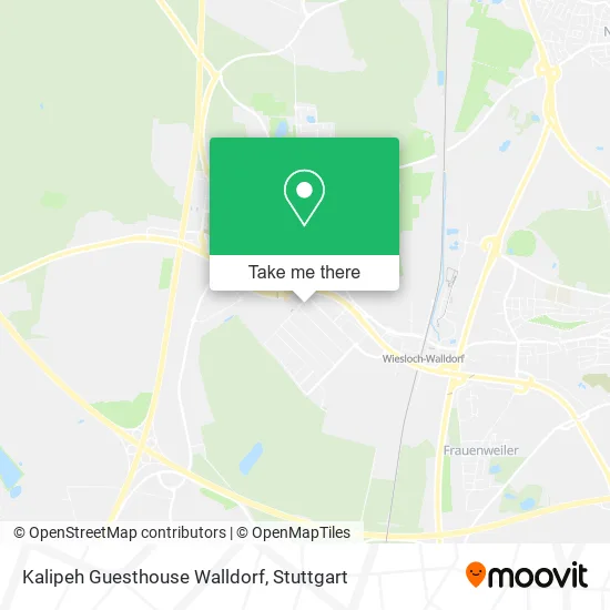 Карта Kalipeh Guesthouse Walldorf