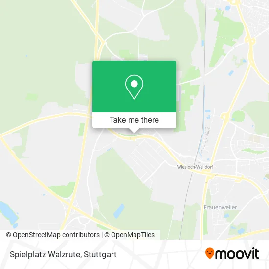Карта Spielplatz Walzrute