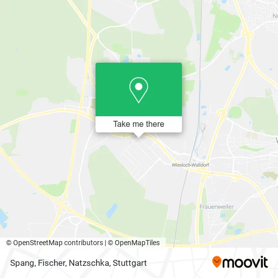 Карта Spang, Fischer, Natzschka