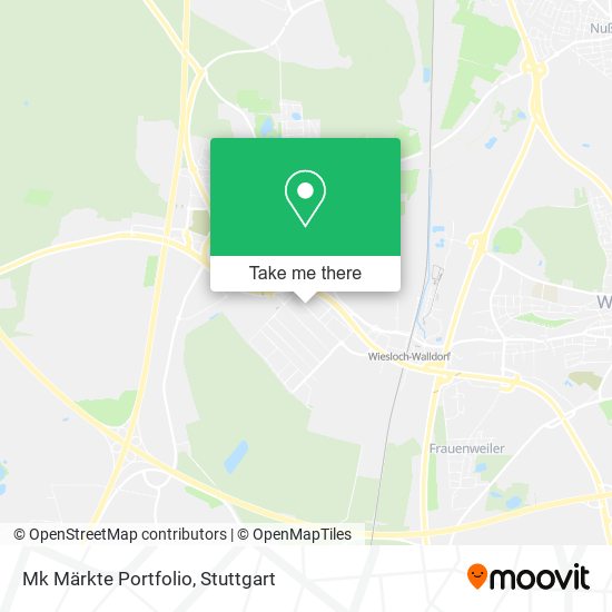 Mk Märkte Portfolio map