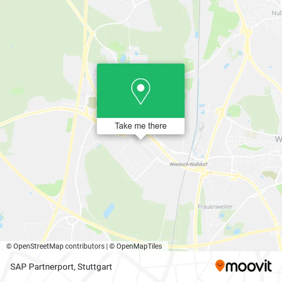 SAP Partnerport map
