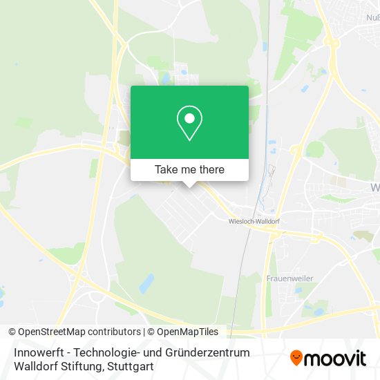 Innowerft - Technologie- und Gründerzentrum Walldorf Stiftung map