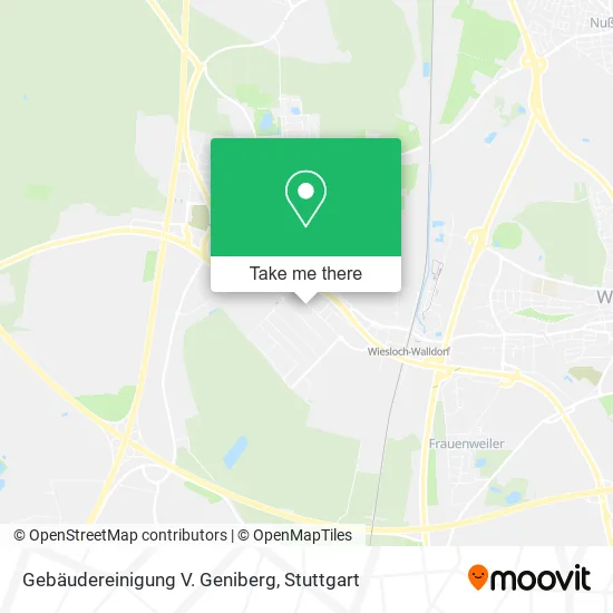 Карта Gebäudereinigung V. Geniberg