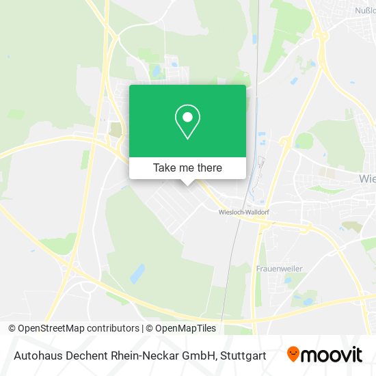 Карта Autohaus Dechent Rhein-Neckar GmbH