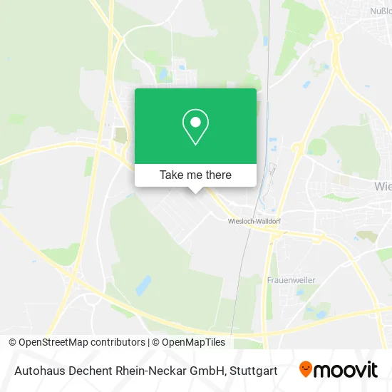 Карта Autohaus Dechent Rhein-Neckar GmbH