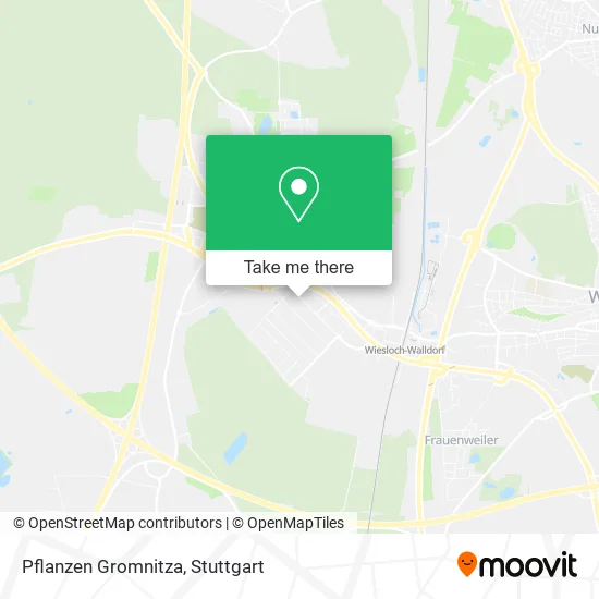 Карта Pflanzen Gromnitza
