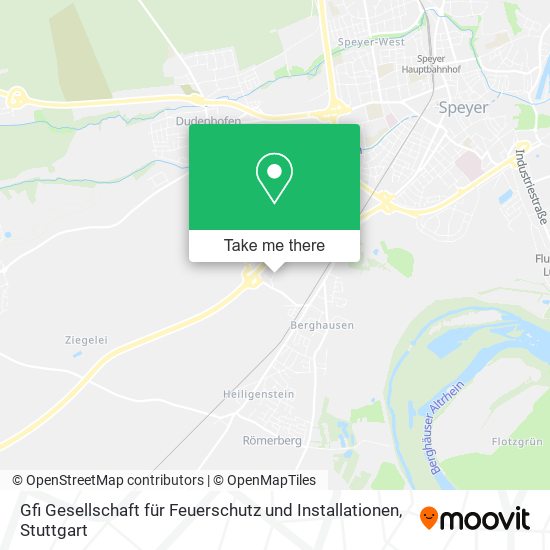 Gfi Gesellschaft für Feuerschutz und Installationen map