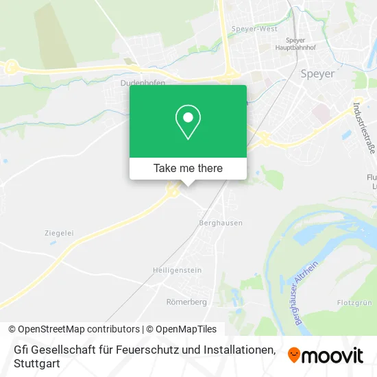 Карта Gfi Gesellschaft für Feuerschutz und Installationen
