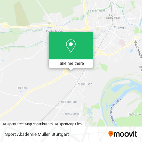 Sport Akademie Müller map