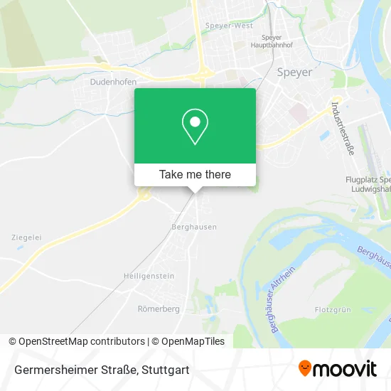 Карта Germersheimer Straße