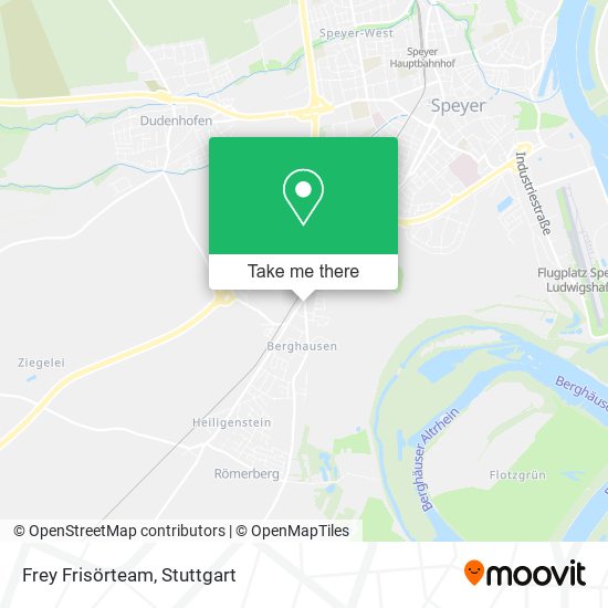 Frey Frisörteam map
