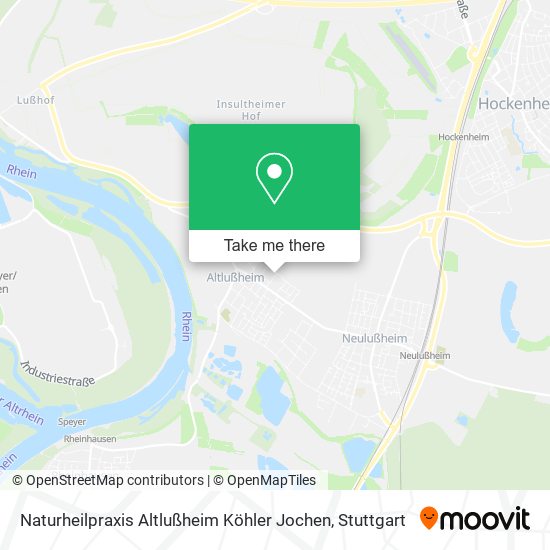 Naturheilpraxis Altlußheim Köhler Jochen map