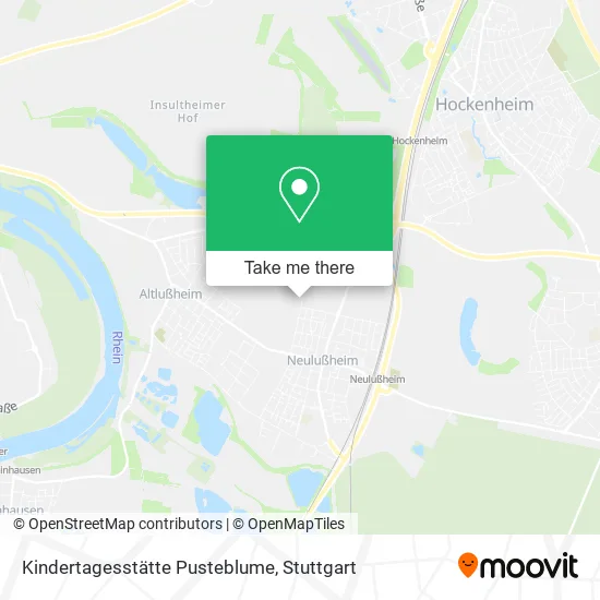 Карта Kindertagesstätte Pusteblume