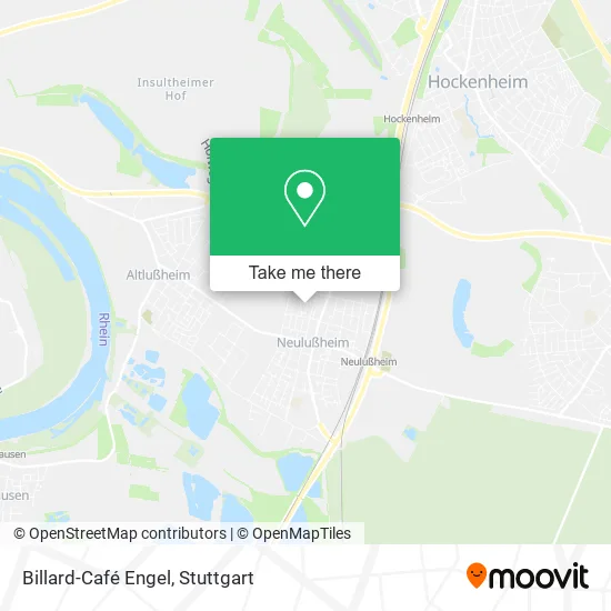 Карта Billard-Café Engel