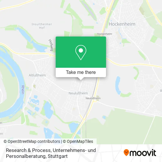 Research & Process, Unternehmens- und Personalberatung map