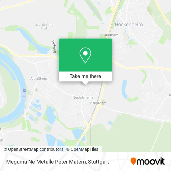 Карта Meguma Ne-Metalle Peter Matern