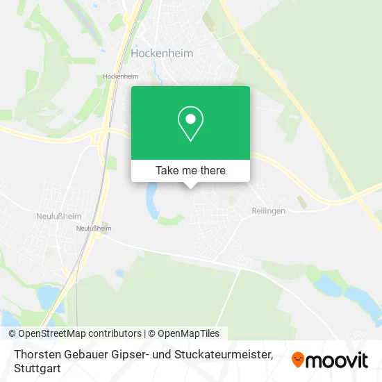 Карта Thorsten Gebauer Gipser- und Stuckateurmeister