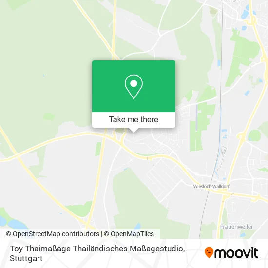 Карта Toy Thaimaßage Thailändisches Maßagestudio