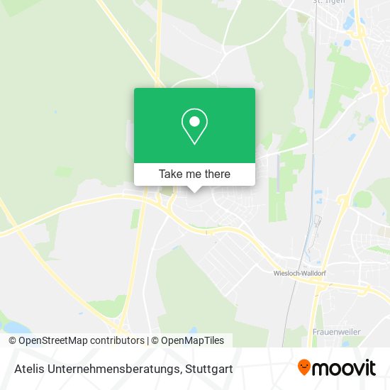 Atelis Unternehmensberatungs map