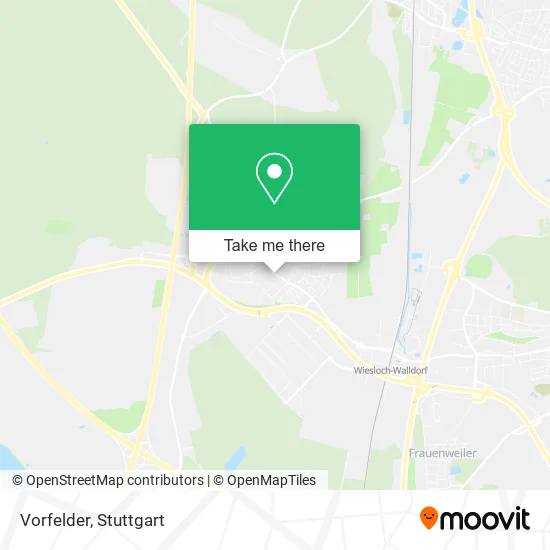 Карта Vorfelder