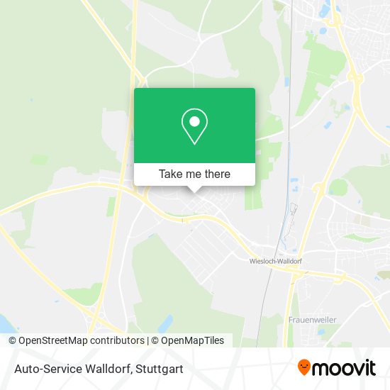 Карта Auto-Service Walldorf