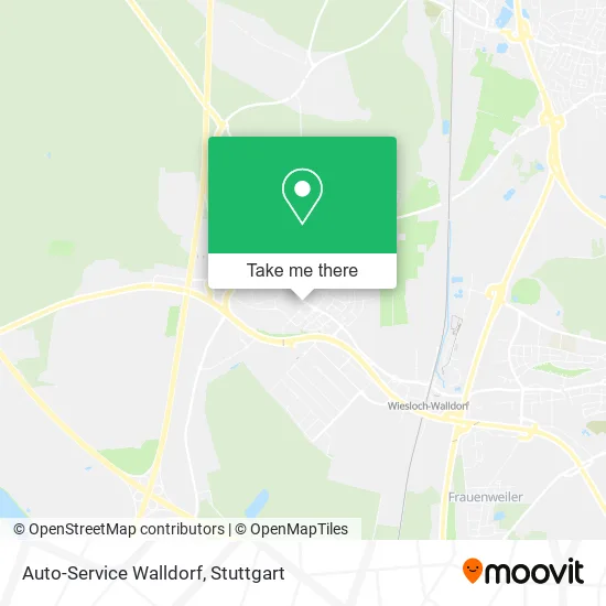 Карта Auto-Service Walldorf