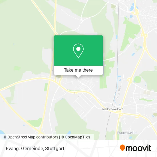 Карта Evang. Gemeinde