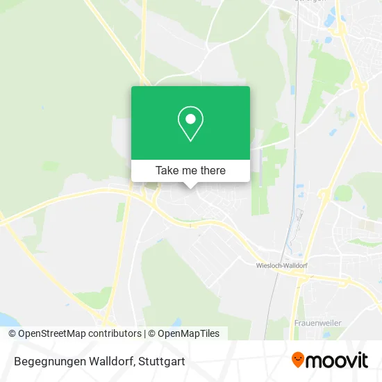 Карта Begegnungen Walldorf