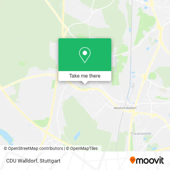 Карта CDU Walldorf
